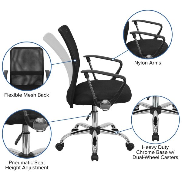 Contemporary Chair, 18-3/4