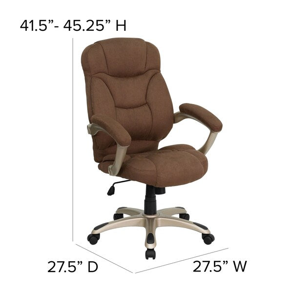 Contemporary Chair, Fabric, 18-1/4