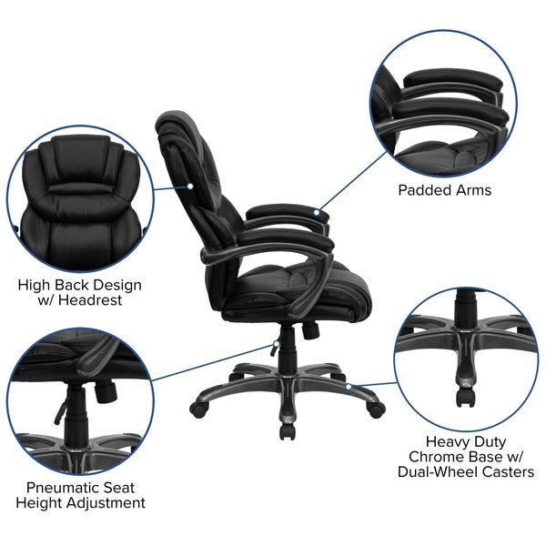 Contemporary Chair, Metal, 17-3/4
