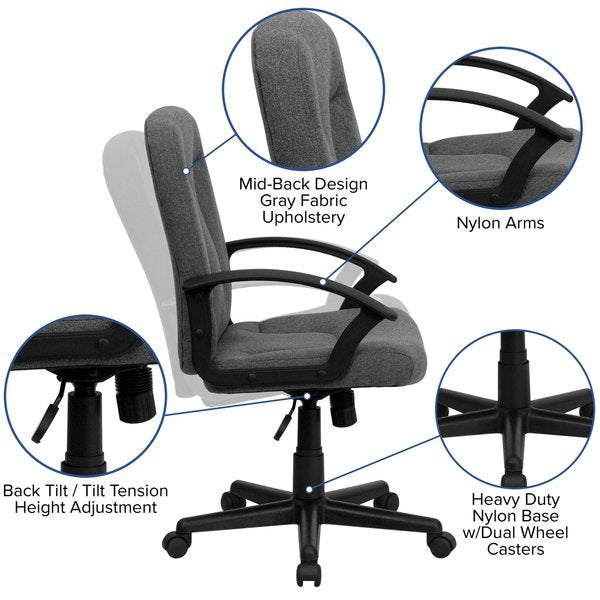 Contemporary Chair, Fabric, 17-1/4