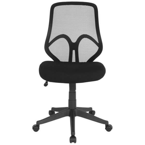 Salerno Series High Back Black Mesh Offi