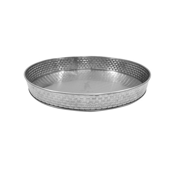 Brickhouse Coll, Rnd SS Platter, 8.5
