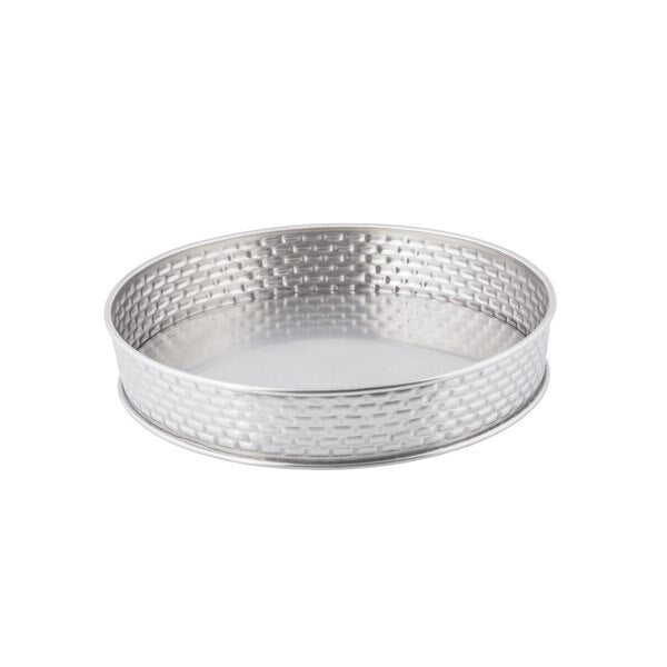 Brickhouse Coll, Rnd SS Platter, 8.5