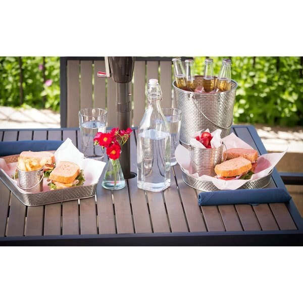Brickhouse Coll, Rnd SS Platter, 8.5