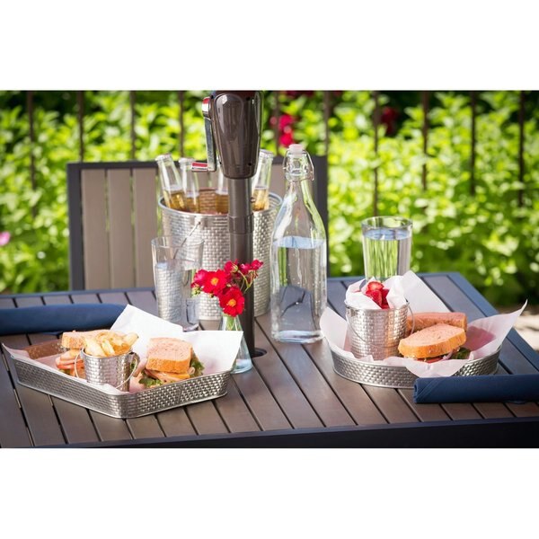 Brickhouse Coll, Rnd SS Platter, 8.5