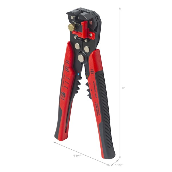 Wire Stripper 8.25 in./Cutter/Crimper wi
