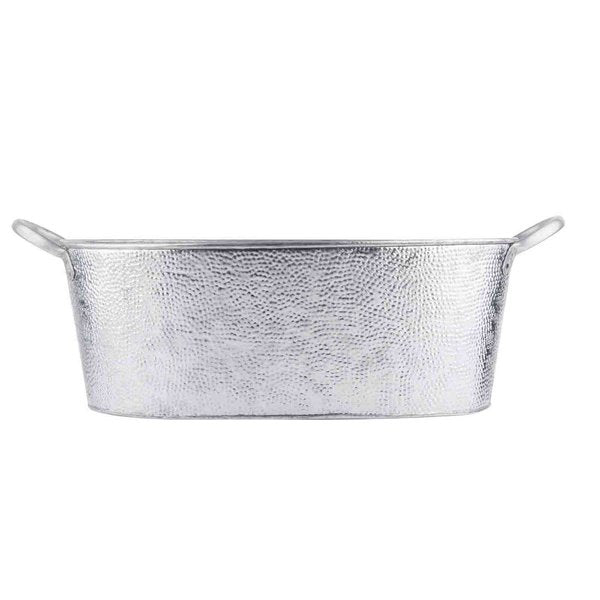 Beverage Tub, SS, Oval, 4 gal.