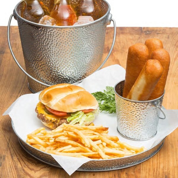Galvanized Round Pail, 1.25 gallon