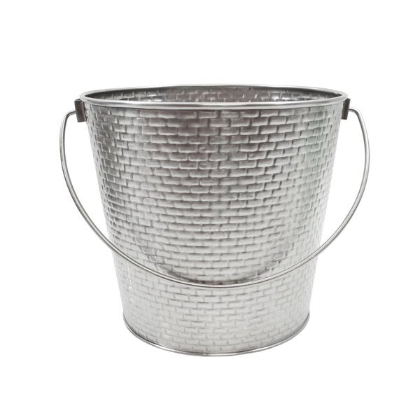 Brkhse Coll, Rnd Pail W/Hndl, SS, 8.1