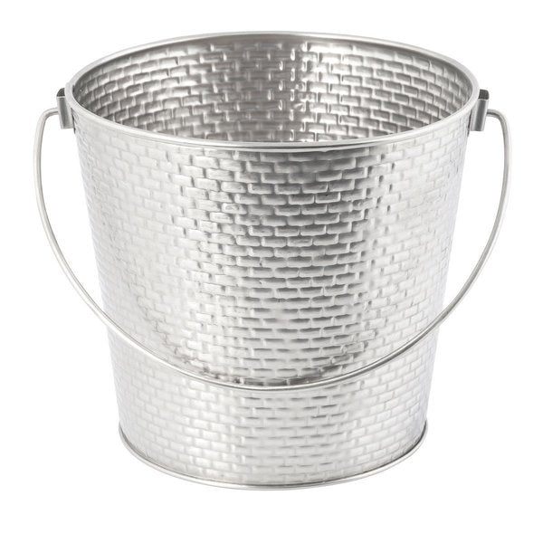 Brkhse Coll, Rnd Pail W/Hndl, SS, 8.1