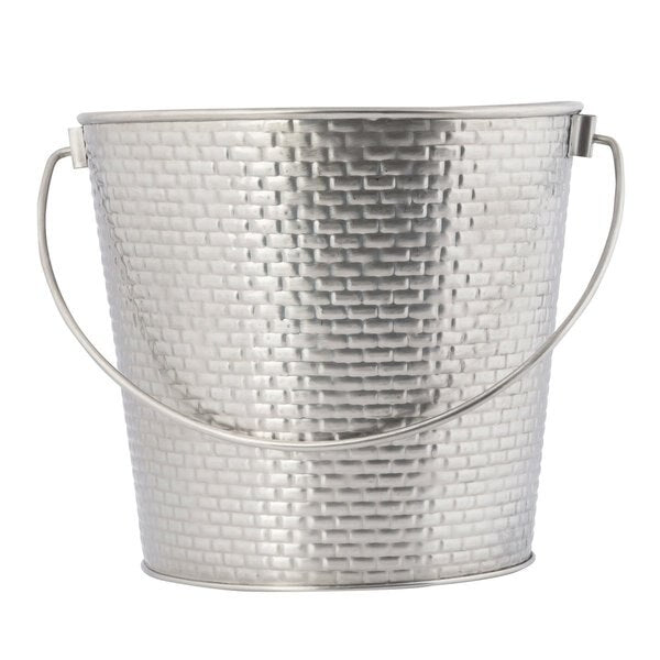 Brkhse Coll, Rnd Pail W/Hndl, SS, 8.1