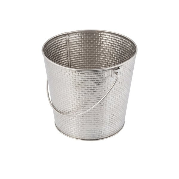 Brkhse Coll, Rnd Pail W/Hndl, SS, 8.1