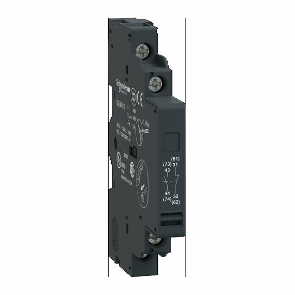 Auxillary Contact, 6A, 1NC, 1NO