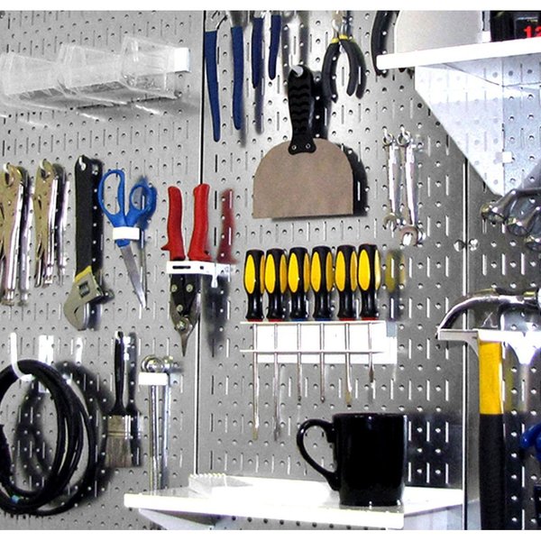 Industrial Pegboard, Galvanized Steel Peg Boards, PK2