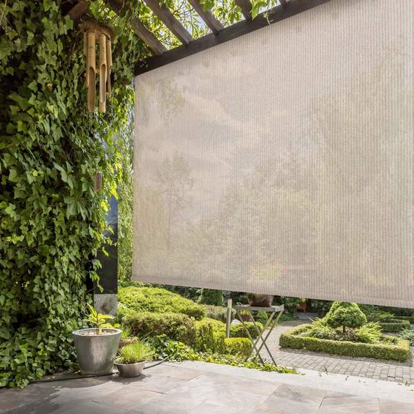 Choice Sun Shade, Pole and Hand Crank Sy