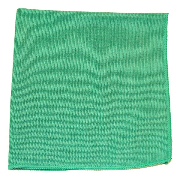 Green Microfiber Cloth Waffle Weav, PK36