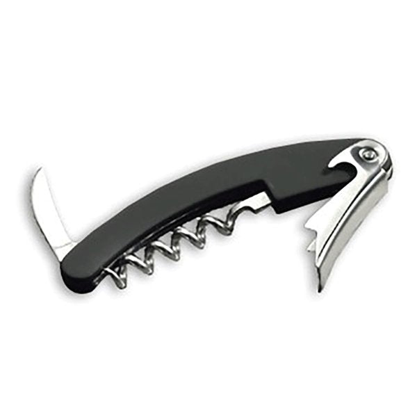 Wine Key Corkscrew, Blk Handle
