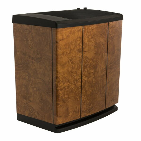 Portable Humidifier, 5.4 gal, 3,700 sq. ft., Console, Oak Burl