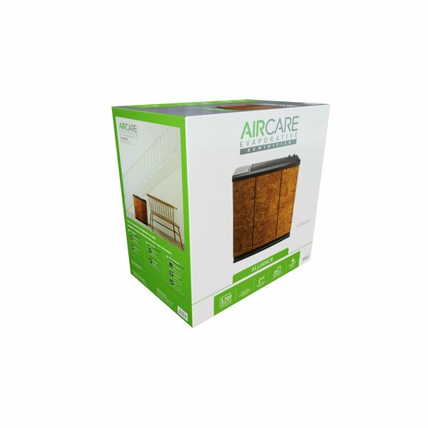 Portable Humidifier, 5.4 gal, 3,700 sq. ft., Console, Oak Burl