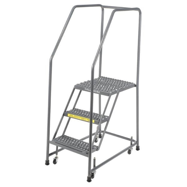 Rolling Ladder, Steel, 28-1/2 in.H