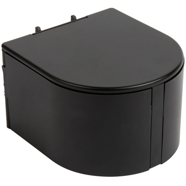 Glass Rimmer, 5 Swing Out Trays, Blk, Ps