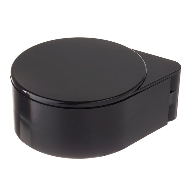 Glass Rimmer, 3 Swing Out Trays, Blk Abs P