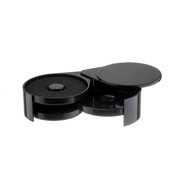 Glass Rimmer, 3 Swing Out Trays, Blk Abs P