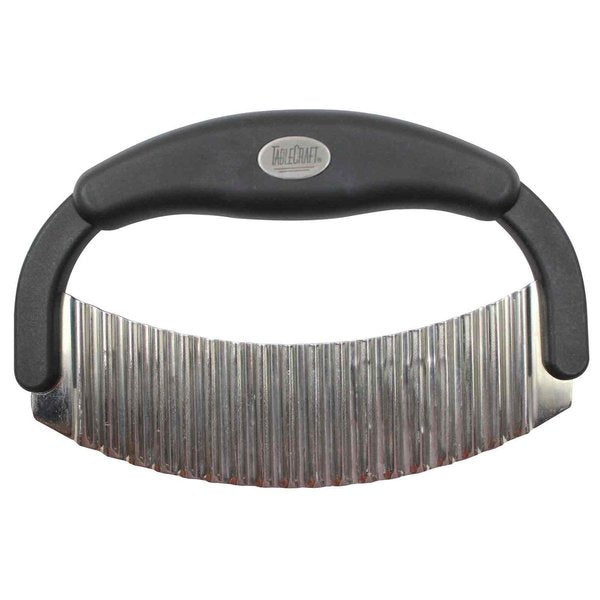 Crinkle Cutter, SS Sngl Blade, Plst Hndl
