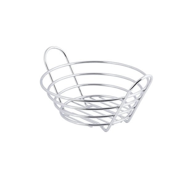 Meranda Rnd Basket, Chrm, 8