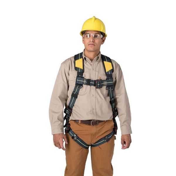 Arc Flash Harness, Pass Through Leg, S