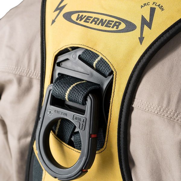 Arc Flash Harness, Pass Through Leg, S