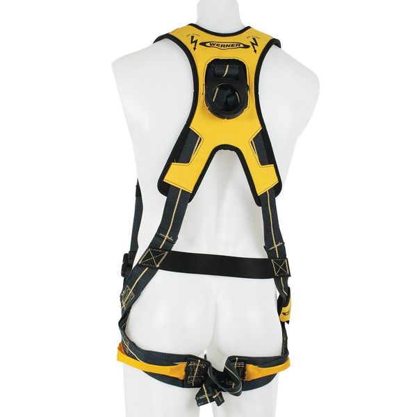Arc Flash Harness, Pass Through Leg, S