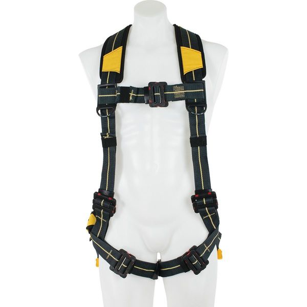 Arc Flash Harness, Pass Through Leg, S