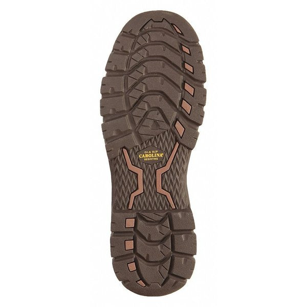 Composite Toe Work Boot, Mens, Width (D), Height 8 in, Metatarsal Guard, Waterproof, Brown, Size 10