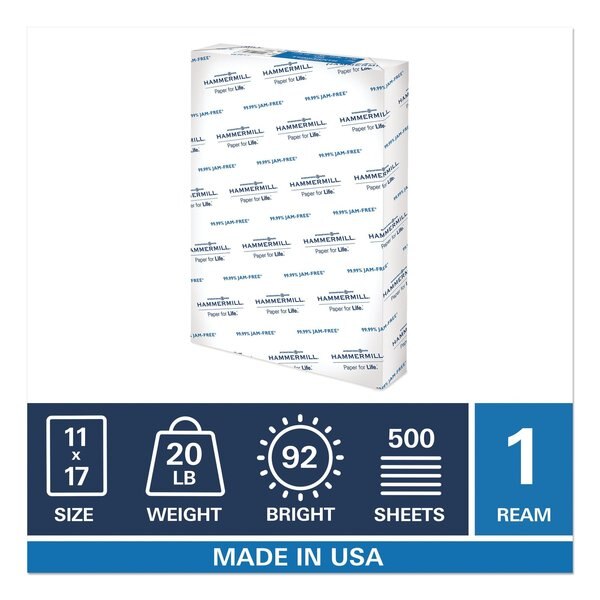 Copy Plus Paper, 92 Bright, 20lb, PK500