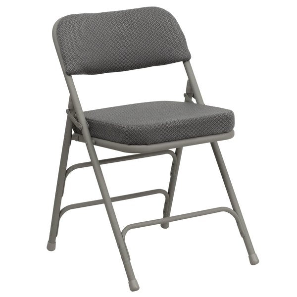 Fabric Folding Chair, Gray