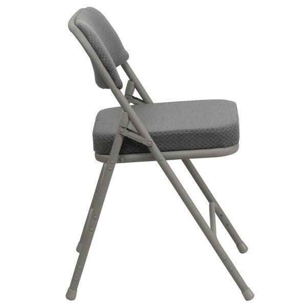 Fabric Folding Chair, Gray