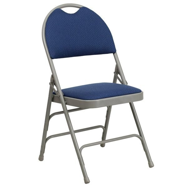 Fabric Folding Chair, Navy