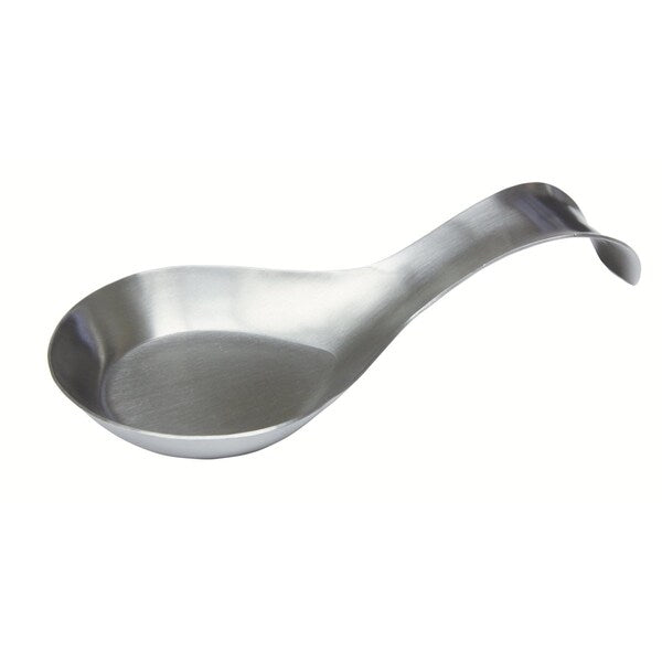 Sngle Spoon Rest, Brushed SS, 8