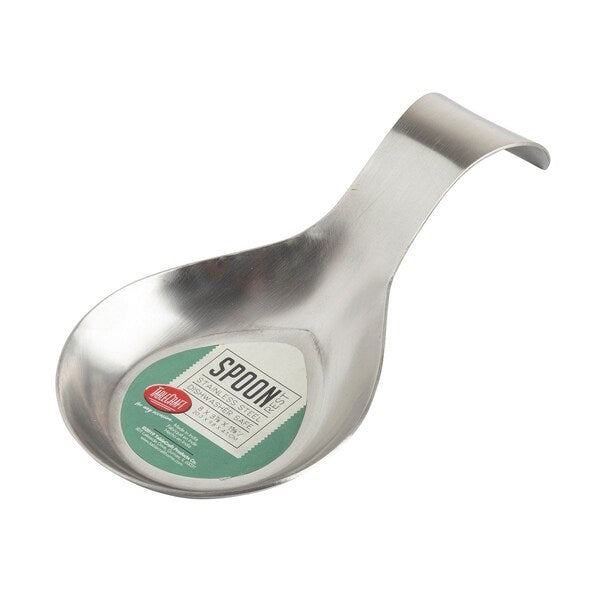 Sngle Spoon Rest, Brushed SS, 8
