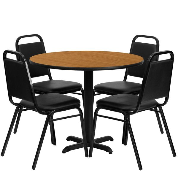 Natural Lam, Banquet Chair, Rnd, 36