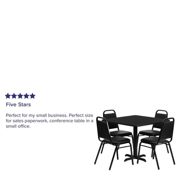 Square Laminate Table, 36