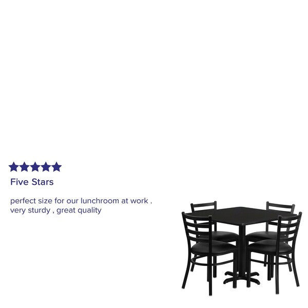 Square Laminate Table, 36