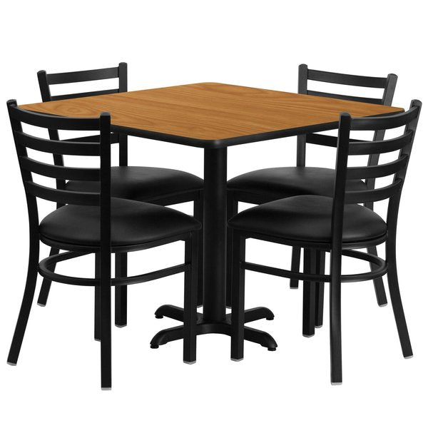Square Natural Laminate Table, 36