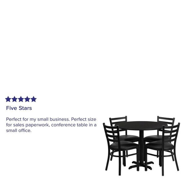 Round Laminate Table, 36