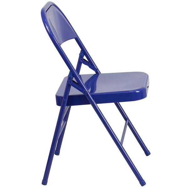 Folding Chair, Cobalt Blue