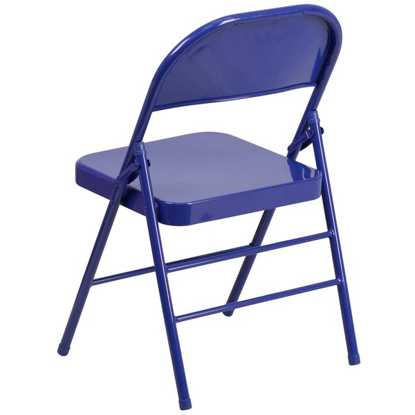 Folding Chair, Cobalt Blue