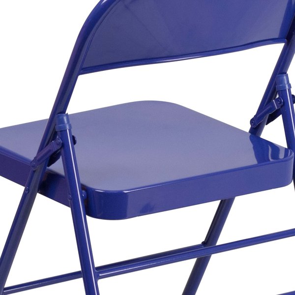 Folding Chair, Cobalt Blue