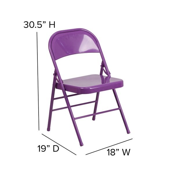 Folding Chair, Impulsive Purple
