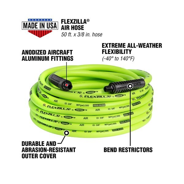 Air Hose, 3/8